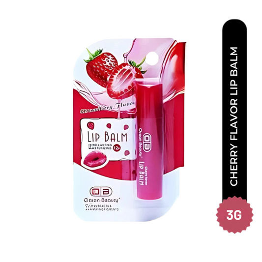 OB OCEAN BEAUTY Cherry Flavor Lip Balm (Set Of 2) | 3 G