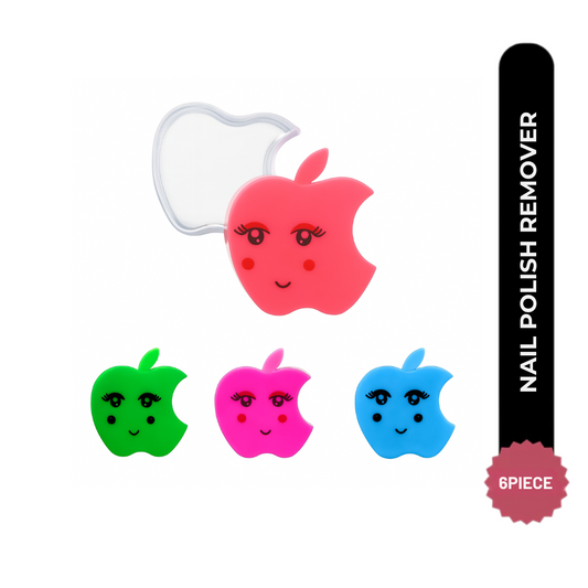 OB OCEAN BEAUTY NAIL POLISH REMOVER PAD (6 Pieces Set) with Square 25 tissue in 1 pcs