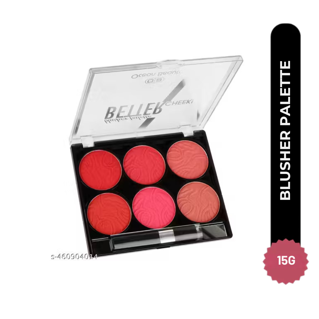 OB OCEAN BEAUTY Blusher Palette Better Cheek-Shade 1 15 G