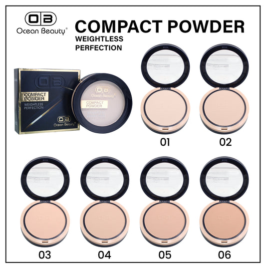 Ocean Beauty Weightless Perfection Compact Powder for Women With Soft Skin (03)