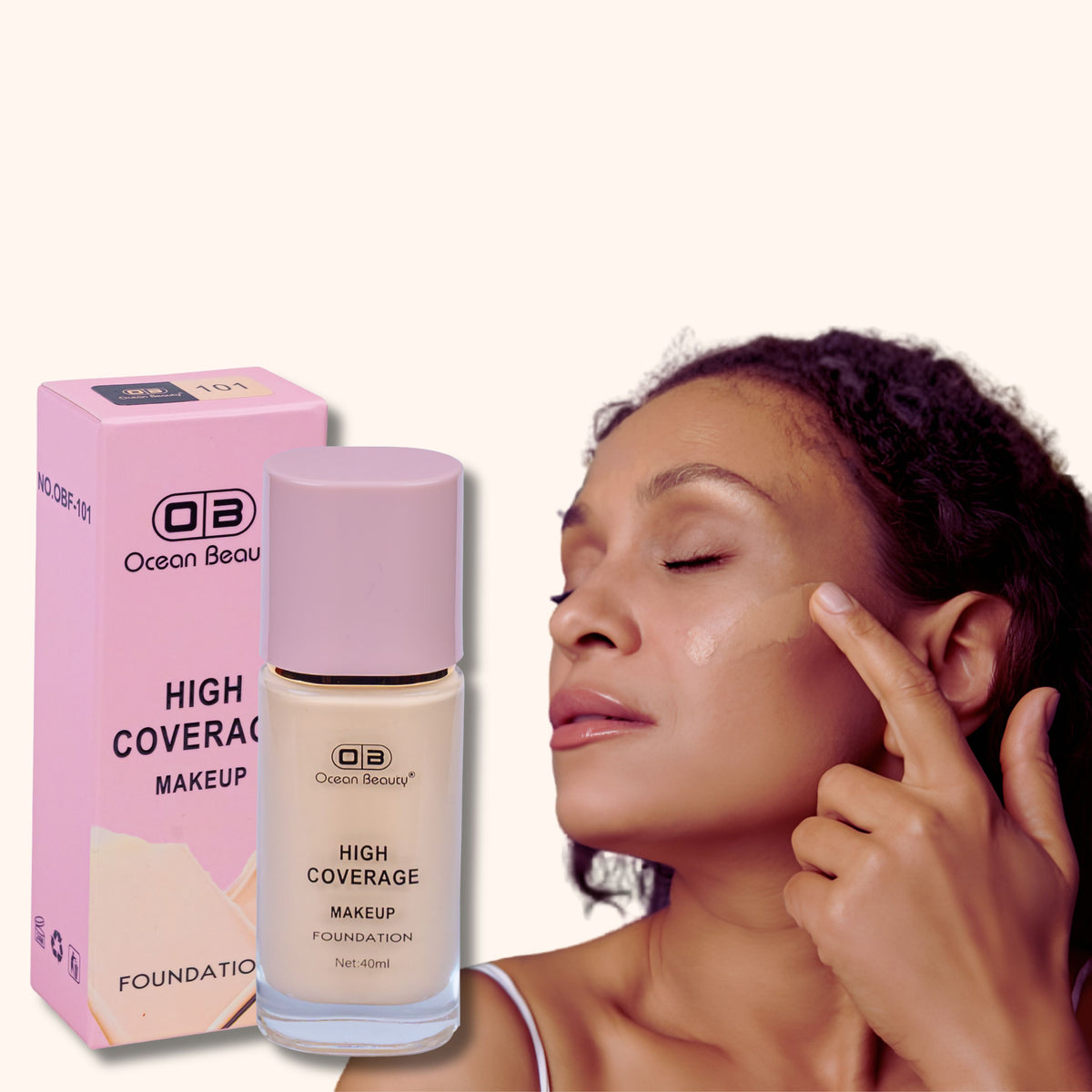 High Coverage Make-Up Foundation