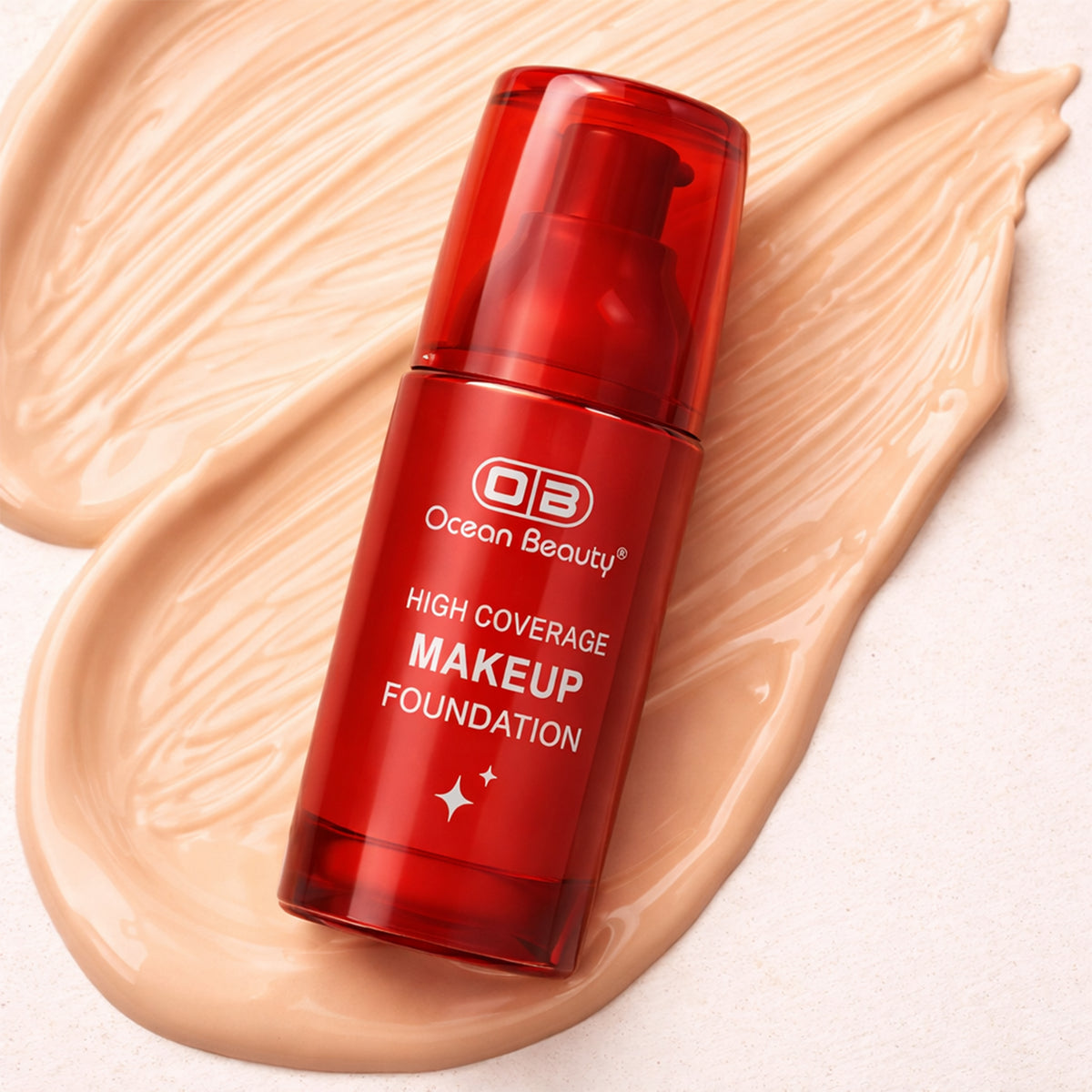 High-Coverage MakeUp Foundation