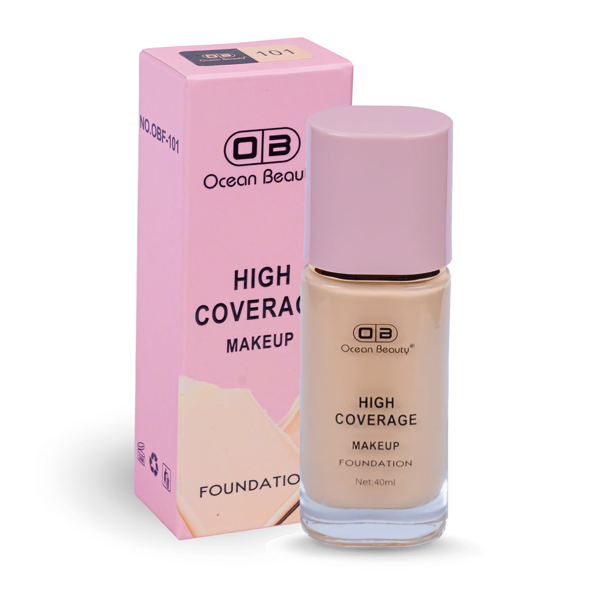 High Coverage Make-Up Foundation