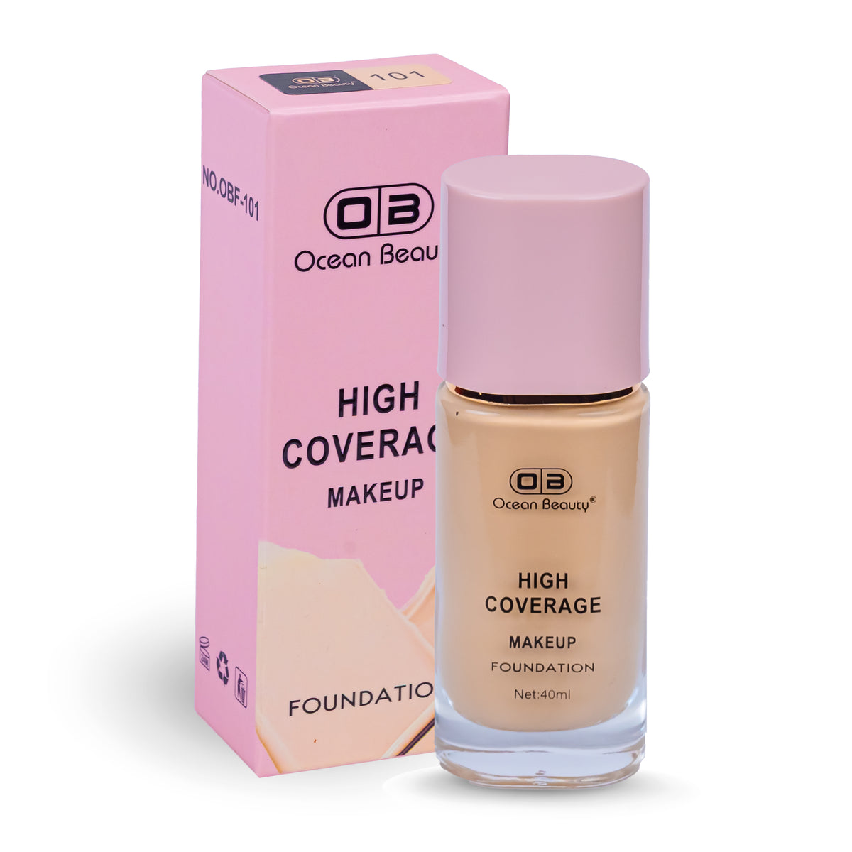 High Coverage Make-Up Foundation