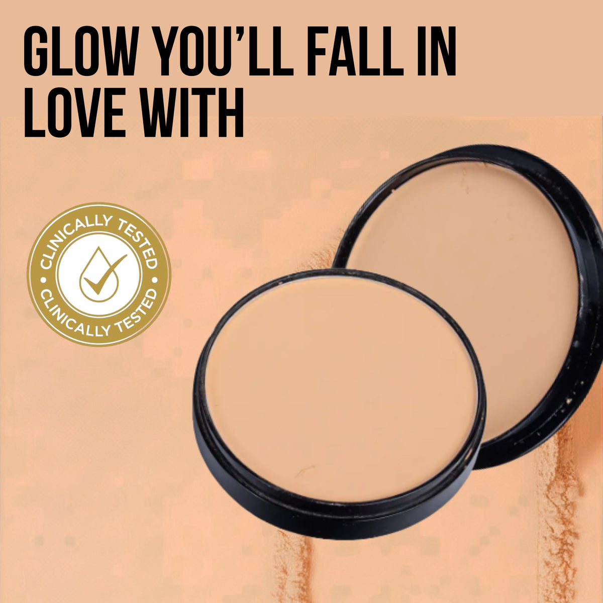 2 in 1 Natural Glow Compact Powder