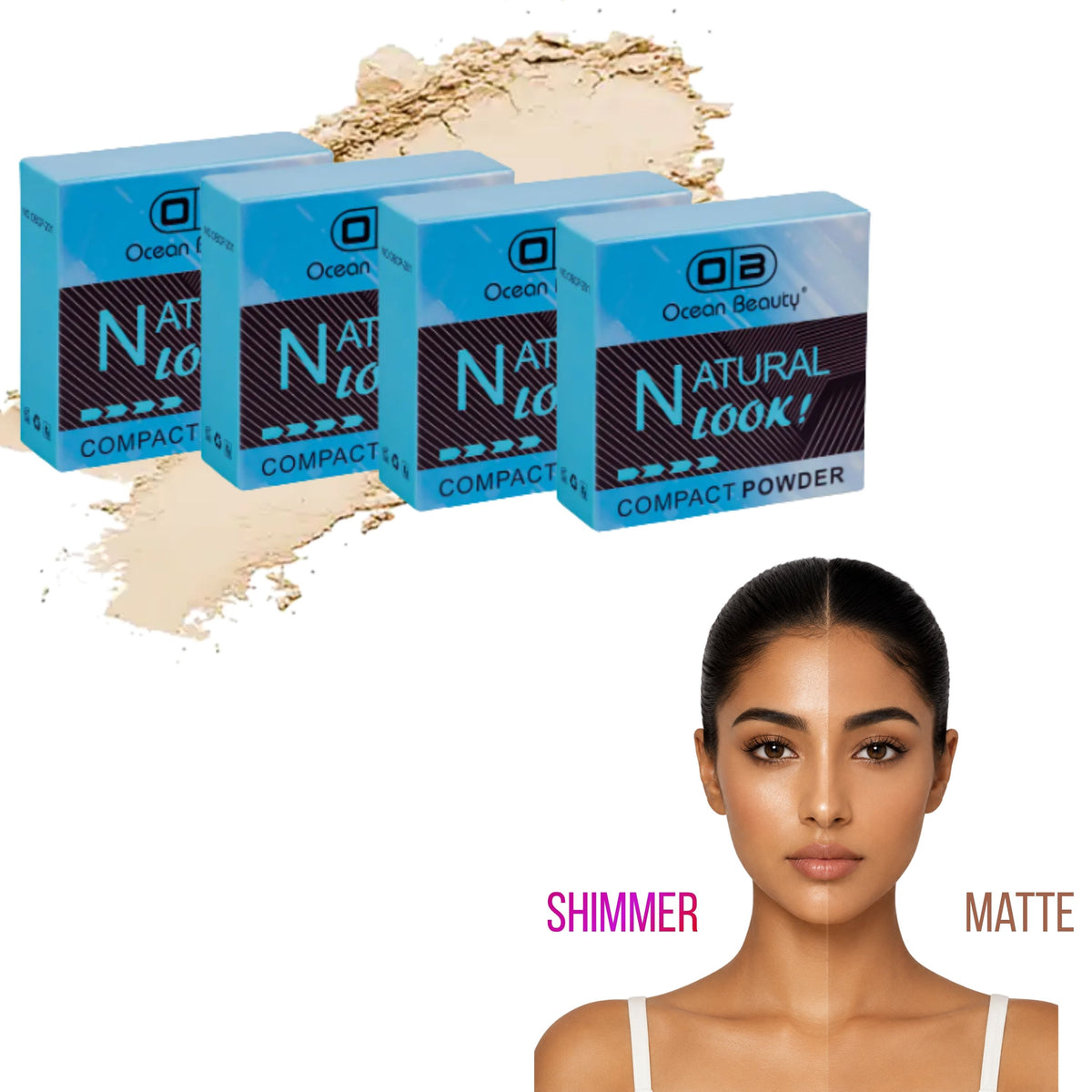 2 in 1 Natural Glow Compact Powder