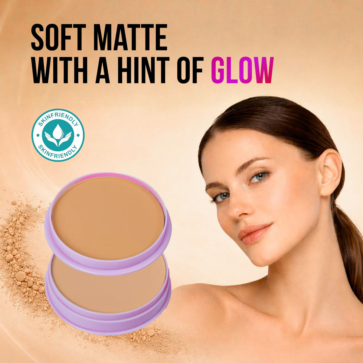 2 in 1 Refined Skin Compact Powder