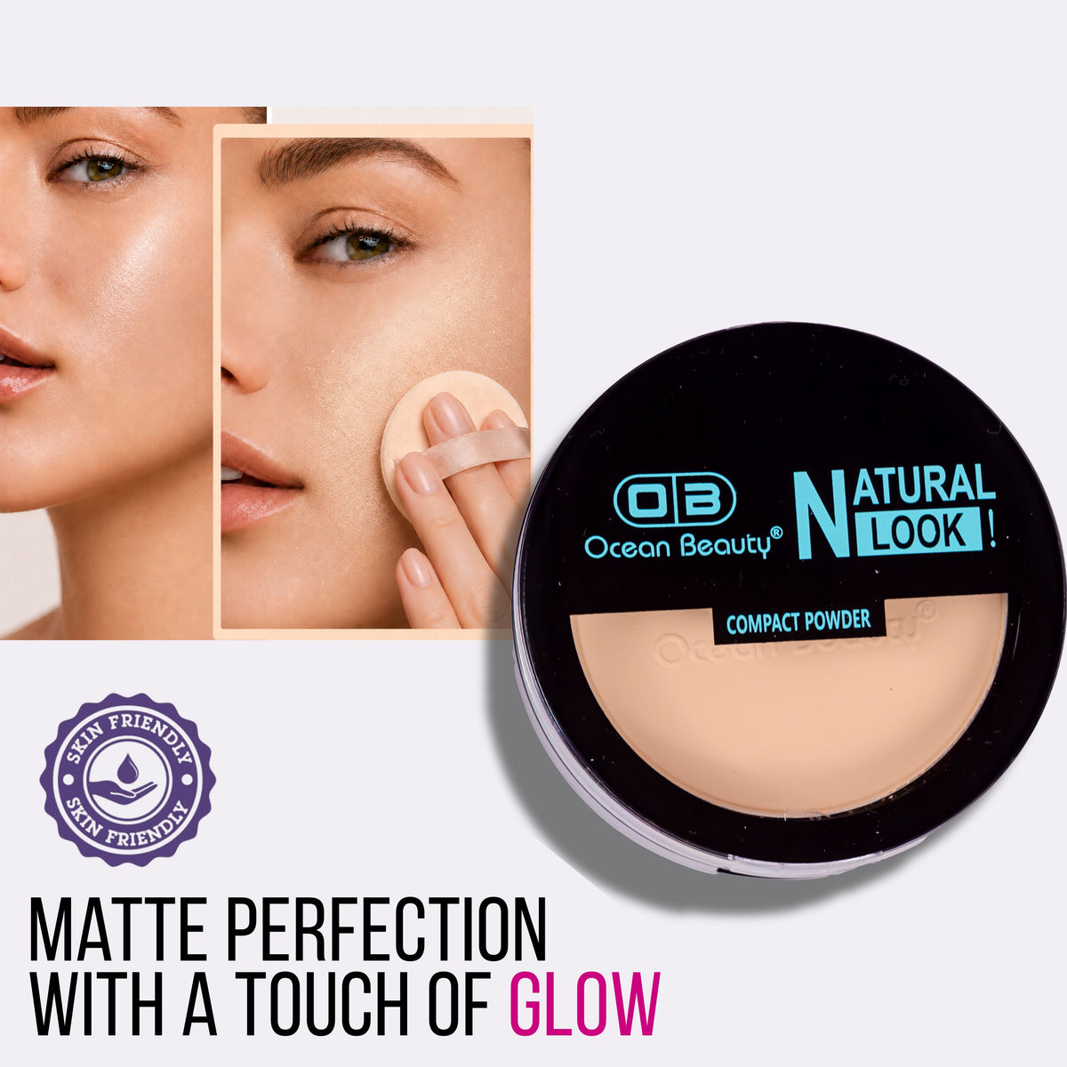 2 in 1 Sweat Free Compact Powder- 201-9