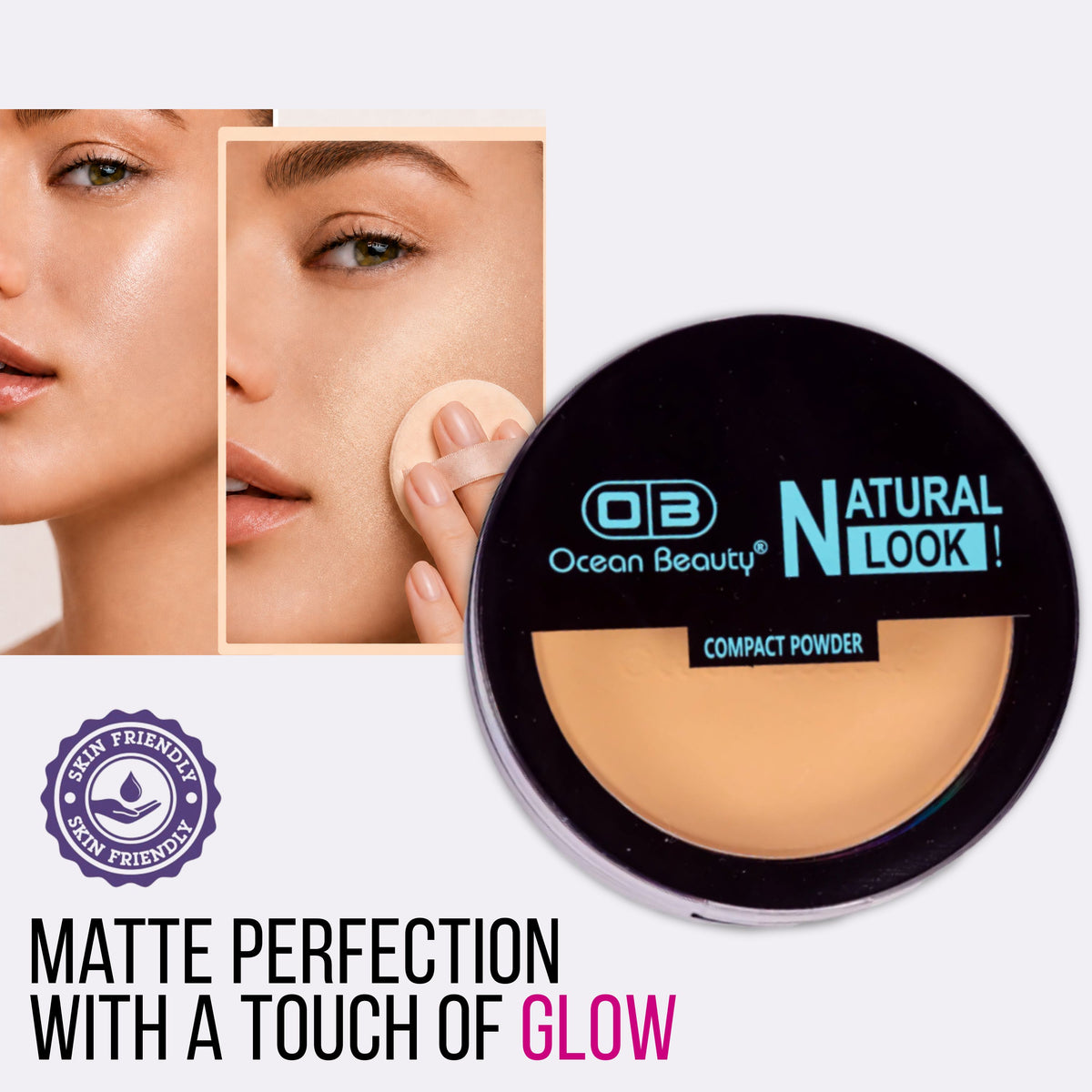 2 in 1 Sweat Free Compact Powder- 201-9