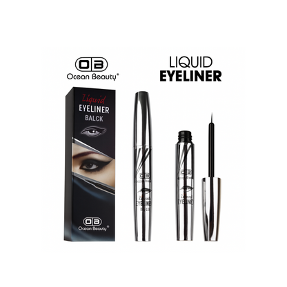 OB OCEAN BEAUTY Liquid Eyeliner with black colour