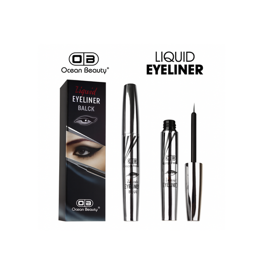OB OCEAN BEAUTY Liquid Eyeliner with black colour