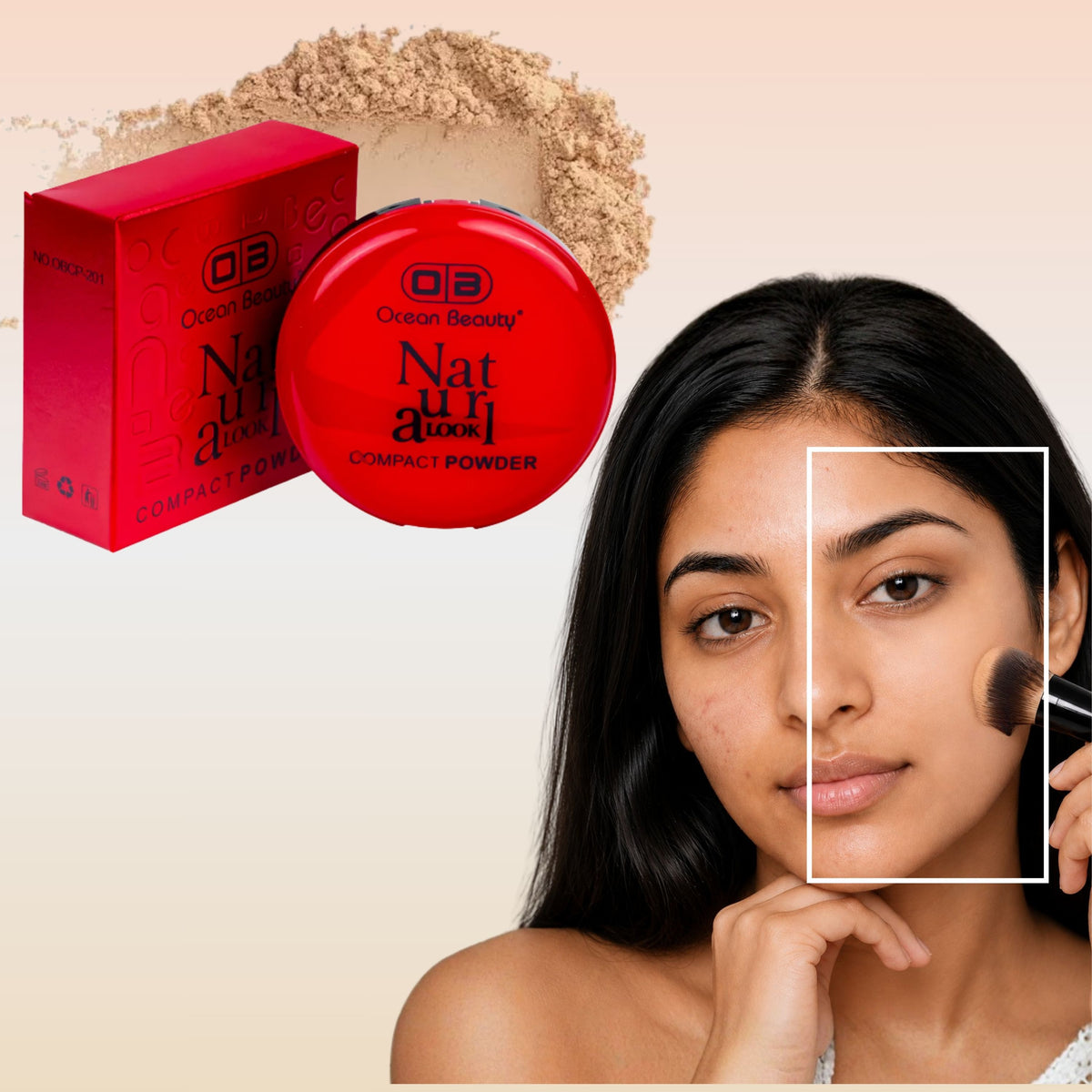 2 in 1 Polished Glow Compact Powder- 201-5