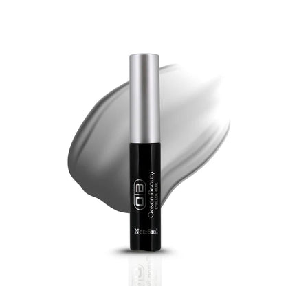 Ocean Beauty Professional Eyelash Adhesive Glue, 6ml, Black, White and Transparent, Waterproof (White)