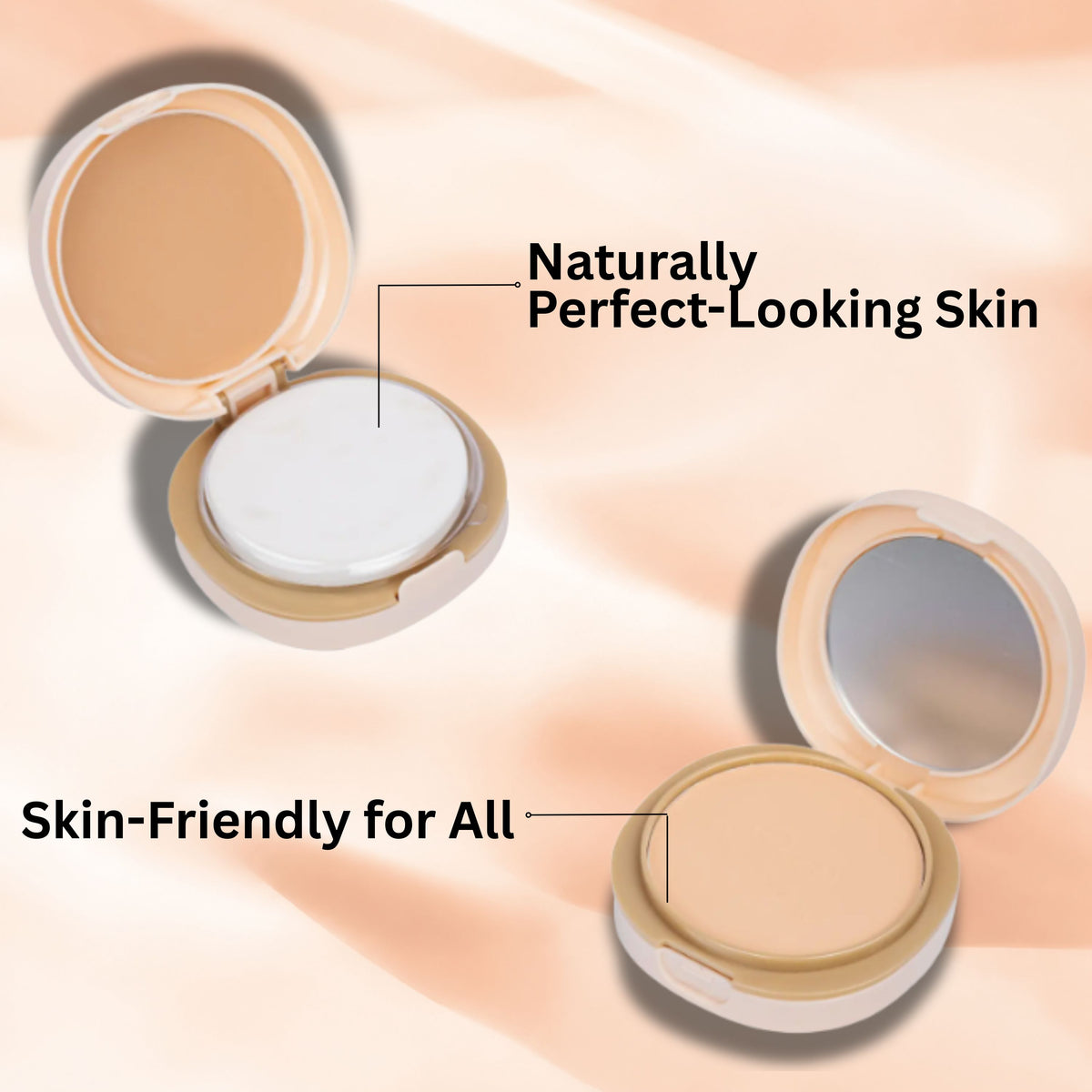 2 in 1 Long Wear Compact Powder- 201-6