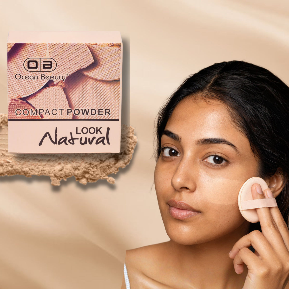 2 in 1 Long Wear Compact Powder- 201-6