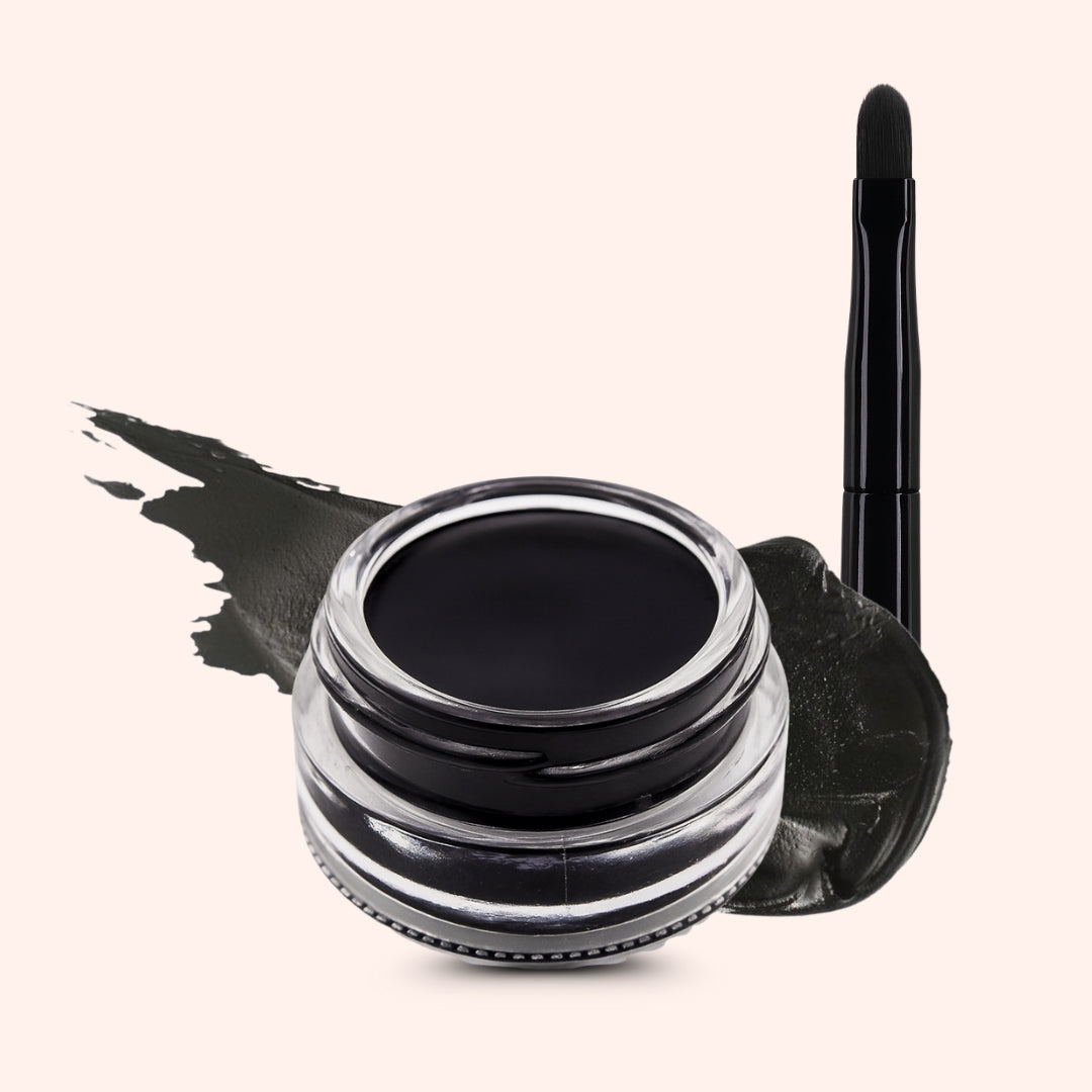 Ocean Beauty gel eye liner, Black, Instant Volume and Coverage for Thinning Hair