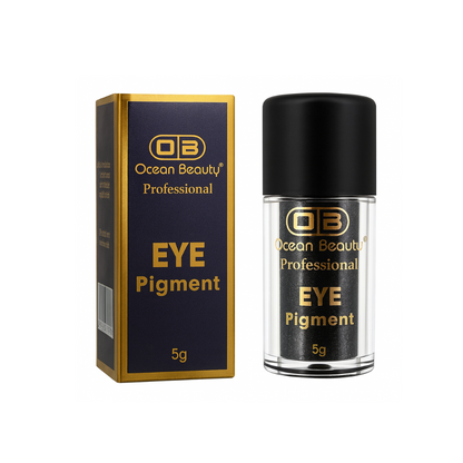 Ocean Beauty Professional Eye Pigment, Silver Color Shimmer Glitter, 5g