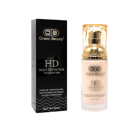 OCEAN BEAUTY- HD High Defintion Foundation For daliy use 50ML-101