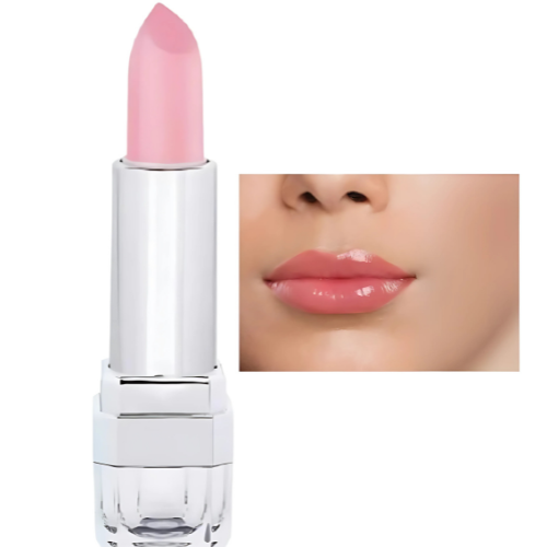 01 Gel Professional Moisturizing Lightweight Lipstick with Glossy Fruity Pink
