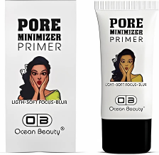 Ocean Beauty Pore Minimizer Primer, Light Soft Focus Blur, Face Makeup Base